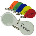 Assorted Colored Folding Keychain 5X Magnifier